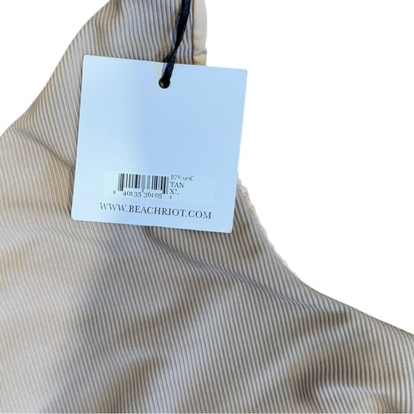 New! Beach Riot Tan Celine One Piece‎ Swimsuit - Picture 6 of 8